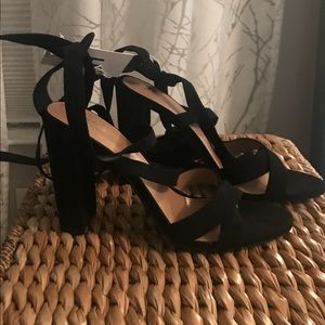 Black Strappy Sandals